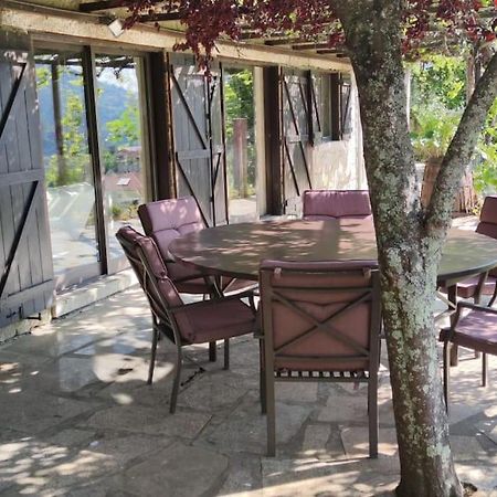 Villa Pool House au cœur du Gérès à Rio Caldo Esterno foto