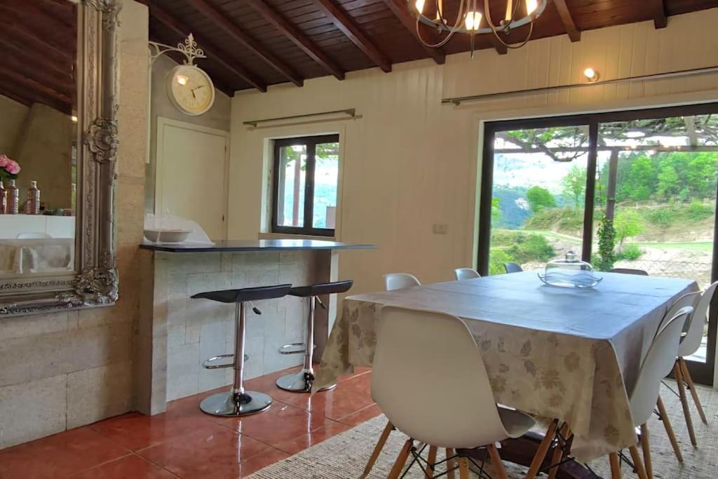 Villa Pool House au cœur du Gérès à Rio Caldo Esterno foto