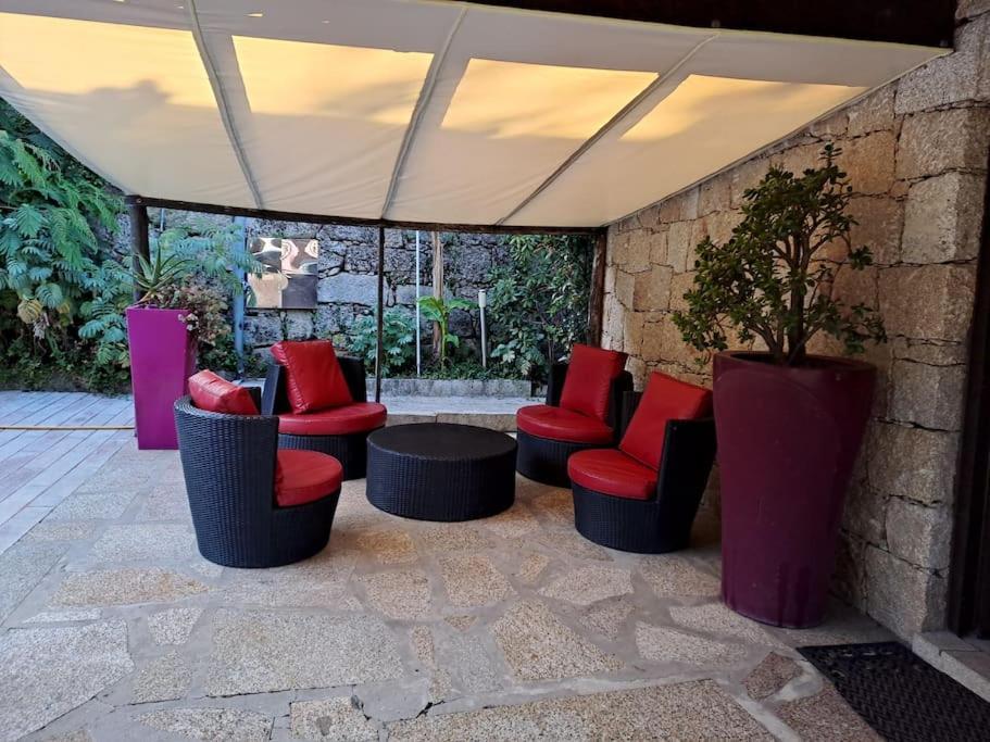 Villa Pool House au cœur du Gérès à Rio Caldo Esterno foto