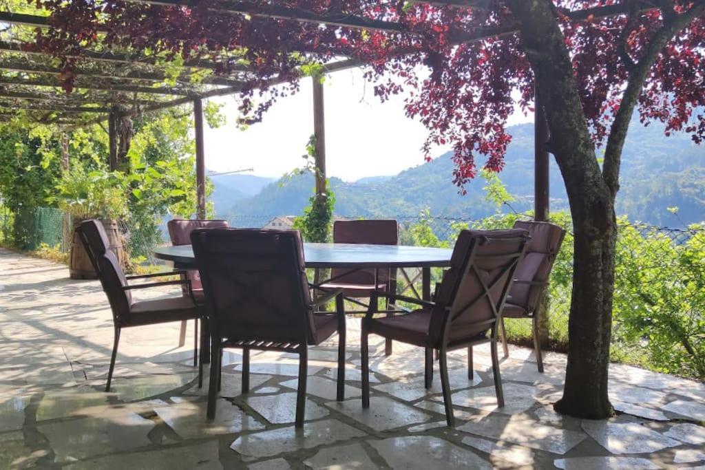 Villa Pool House au cœur du Gérès à Rio Caldo Esterno foto